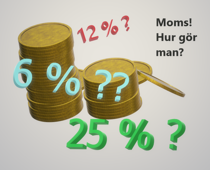 Svenska momssatser Svenska momssatser